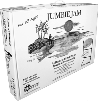 Jumbie Jam Steel Drum with stands - H & H Music